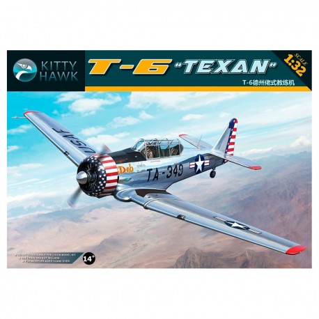 Modèle T-6 Texan 1/32 par Kitty Hawk