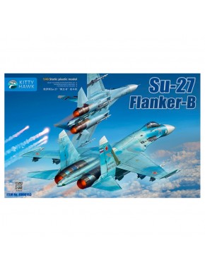Maquette Su-27 Flanker-B 1/48 de Kitty Hawk