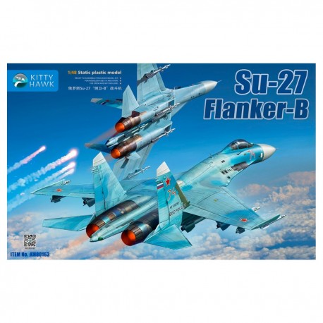 Maquette Su-27 Flanker-B 1/48 de Kitty Hawk
