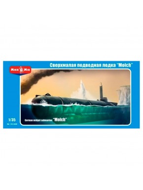 Submarino Anão Alemão Molch da MikroMir 1/35