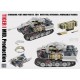 Modelo em escala do tanque Tiger I Mid Production 2in1.