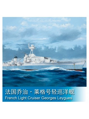 Maquete do cruzador leve Georges Leygues da Trumpeter