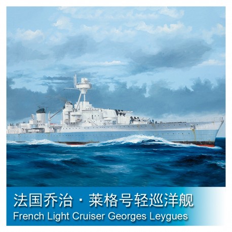 Maquette du croiseur léger Georges Leygues de Trumpeter