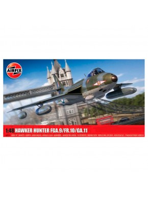 Maquette d'avion Hawker Hunter à l'échelle 1/48