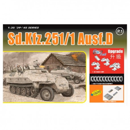 Kit de Montagem Sd.Kfz. 251/1 Ausf. D Dragon 1/35