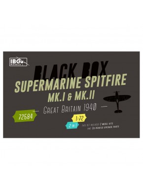 Boîte de modèle Spitfire Mk.I et Mk.II de IBG Models