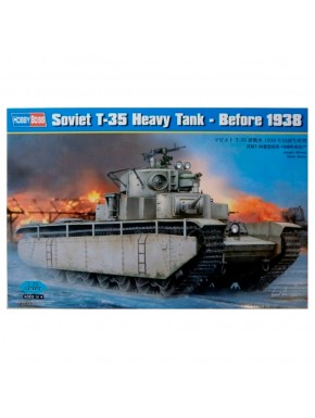 Maquette du Char Lourds Soviétique T-35 de HobbyBoss