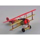 Maqueta Fokker Dr.I 1/24 en vuelo