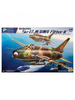 Boîte du kit de maquette Su-17 M3/M4 de Kitty Hawk