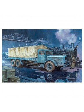 Maquette à l'échelle 1/35 du camion allemand WWII Vomag 8 LKW