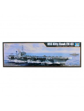 Maquete USS Kitty Hawk CV-63 escala 1/700