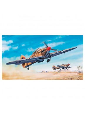 Maquete de avião Hurricane Mk.II C/TROP 1/24 Trumpeter