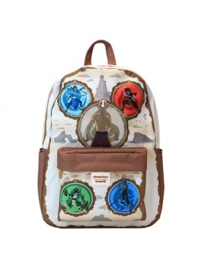 Mochila da Loungefly apresentando Aang e companheiros