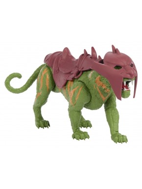 Figurine Battle Cat verte avec armure rouge de Masters of the Universe
