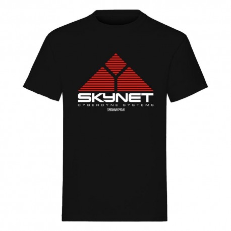 T-shirt noir Skynet Terminator 2