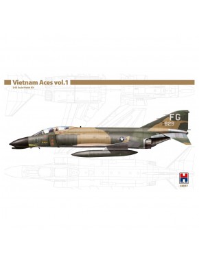 Maquette F-4C Phantom II Vietnam Aces 1/48 par Hobby 2000