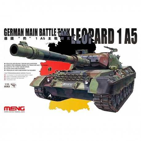 Maqueta del tanque Leopard 1 A5 de Meng a escala 1/35