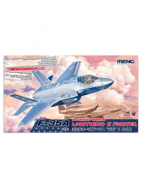 Modelo F-35A Lightning II da Meng em escala 1/48