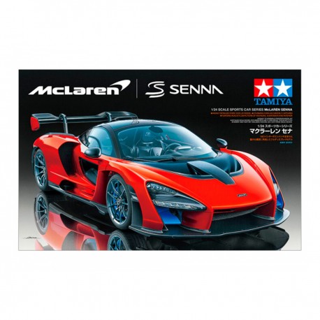 Réplica em escala 1/24 do McLaren Senna da Tamiya
