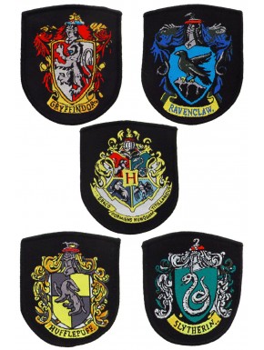 Parches Bordados Casas harry Potter