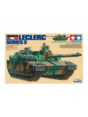 Modelo em escala 1/35 do Tanque Leclerc Série 2, Tamiya