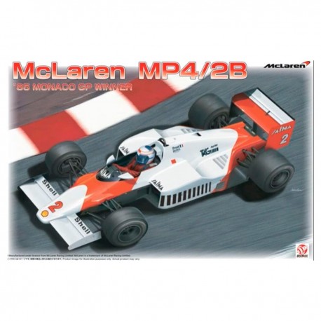 Modelo McLaren MP4/2B 1985 GP Mônaco escala 1/20