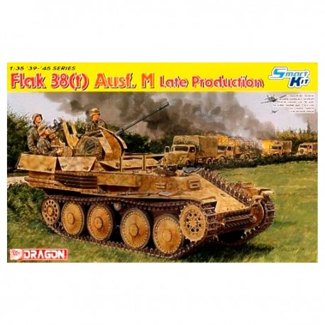 Maqueta Flak 38(t) Ausf. M 1/35 de Dragon