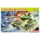 Maquete do tanque T-34/85 Mod.1944 da Dragon
