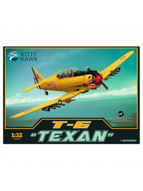 Maquette d'avion North American T-6 Texan à l'échelle 1/32