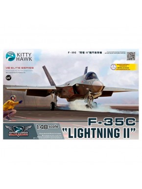 Maquette 1/48 F-35C Lightning II de Kitty Hawk