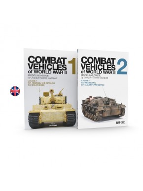 Pack de livres Véhicules de Combat de la 2e Guerre mondiale volume 1 et 2