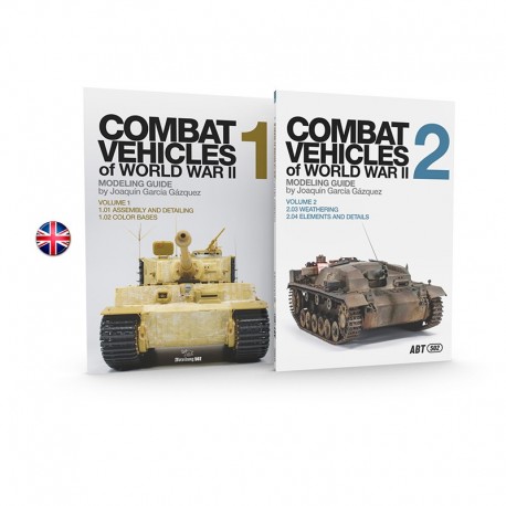 Pack de livres Véhicules de Combat de la 2e Guerre mondiale volume 1 et 2