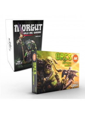 Pack Orktober Shamane Morgut et modèles AK-Interactive
