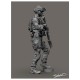 Figura de soldado ucraniano con equipo táctico