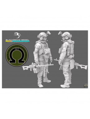Figura detallada de soldado ucraniano Omega de Black Snake