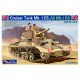 Modelo em escala do Tanque de Cruzeiro Mk. I CS A9 da Gecko Models