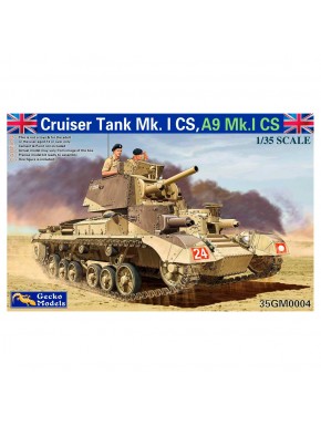 Modèle à l'échelle du Char de Croisière Mk. I CS A9 par Gecko Models