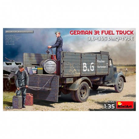 Camion-citerne allemand MiniArt de 3 tonnes