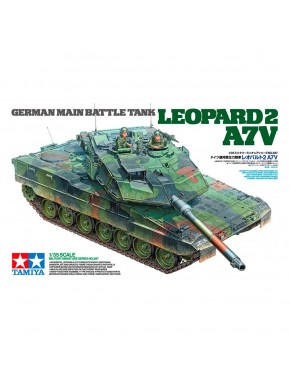 Maquete de tanque Leopard 2 A7V da Tamiya