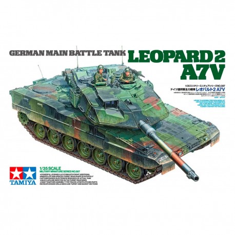 Maquette de char Leopard 2 A7V de Tamiya