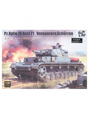 Maquette à l'échelle 1/35 du char Pz.Kpfw. IV Ausf. F1