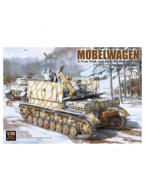 Modèle à l'échelle 1/35 de Möbelwagen 3.7cm Flak