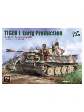 Modèle à l'échelle 1/35 du char Tiger I par Border Model