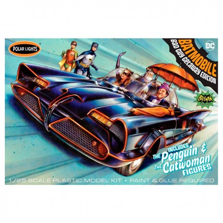 Maquette Batmobile Bad Guy Getaway édition Polar Lights