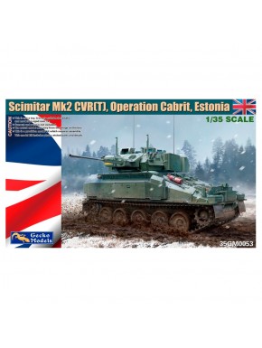 Maquette Scimitar Mk2 CVR(T) par Gecko Models