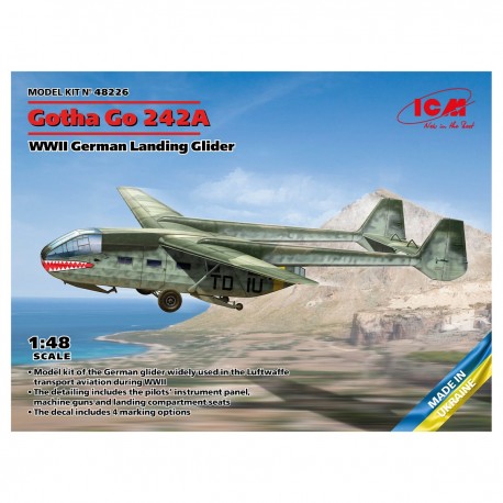 Maquette planeur Gotha Go 242A WWII 1/48