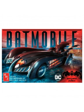 Caja del Batmóvil 1/25 de Batman & Robin de AMT