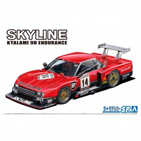 Maquette rouge Nissan R30 Skyline Turbo Kyalami 1982