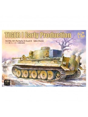 Maquette char Tiger I Bataille de Kharkov 1/35