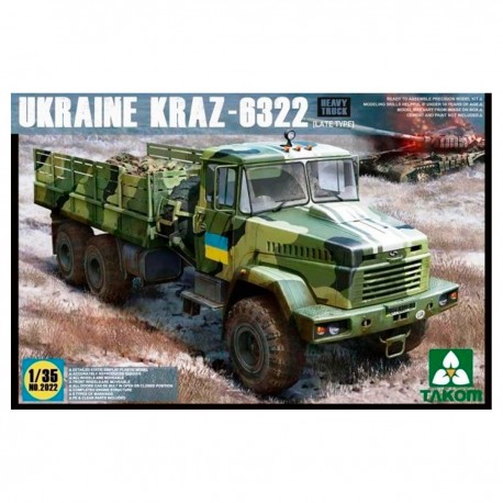 Maquette Camion Lourd KRAZ-6322 1/35 Takom
